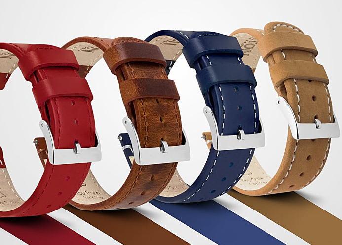 Premium stitching and vintage leather directions